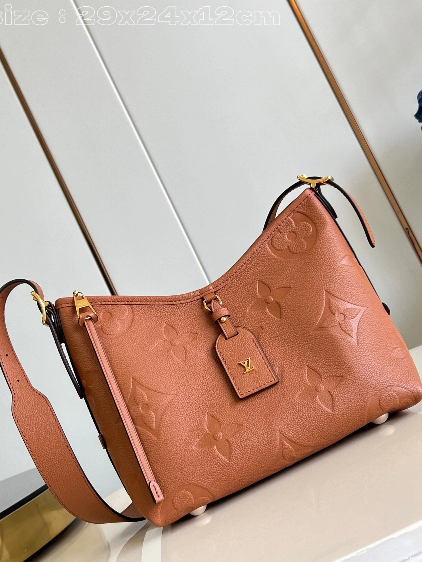 First bag ru PM-29*24*12cm LOUIS CARRYALL VUITTON 0822